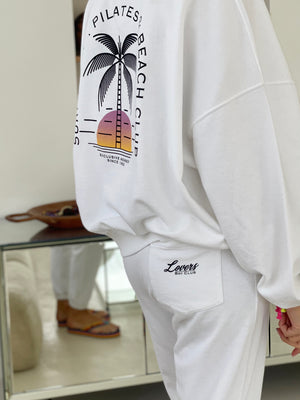 crew sweatshirt white