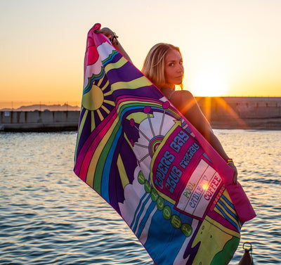 Beach towel Malibu