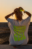 T-shirt dress coconut